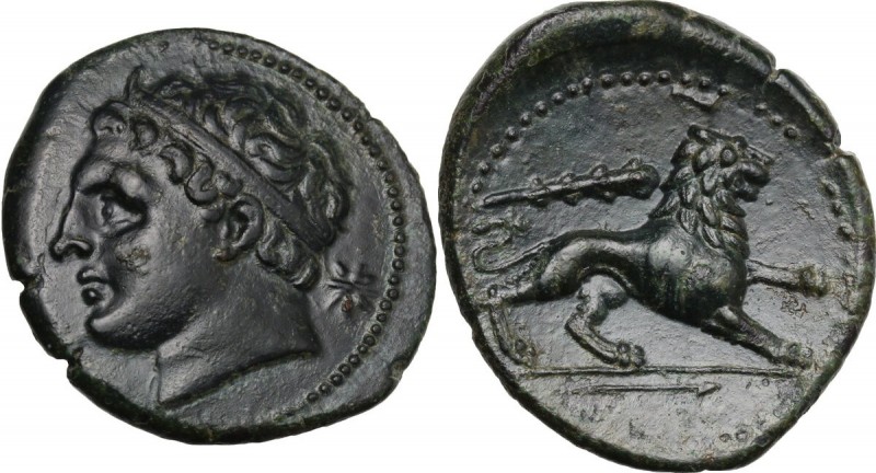 Sicily. Syracuse. Agathokles (317-289 BC). AE 25 mm c. 308-307 BC. [ΣΥΡΑΚΟΣΙΩΝ]....