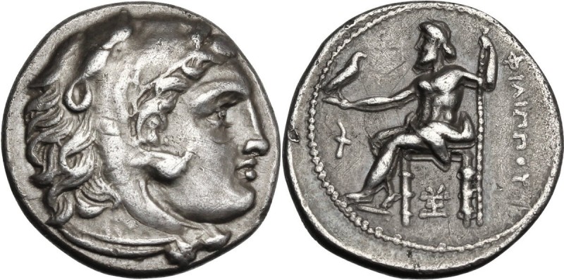 Continental Greece. Kings of Macedon. Philip III Arrhidaios (323-317 BC.). AR Dr...