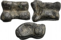 Aes Premonetale. AE Knucklebone (Astragalus). 6th-4th century BC. Haeberlin p. 90, 6; Haeberlin pl. 6, 10. AE. 39.57 g. 28.00 mm. R. Rare and superb. ...