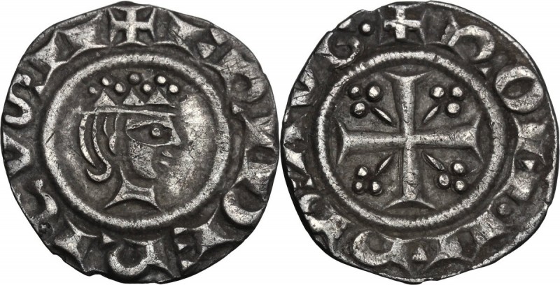 Federico II (1197-1250). Grosso, 1248, Vittoria (?). Testa coronata a destra. / ...