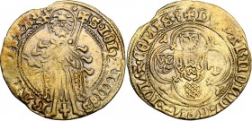 Netherlands. Arnold Van Egmond (1423-1471). St. Jans Goldgulden (Florin d'or). Delm. 604. Fried. 56.. AV. 2.80 g. 23.80 mm. Good VF.