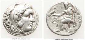 MACEDONIAN KINGDOM. Alexander III the Great (336-323 BC). AR drachm (18mm, 4.12 gm, 12h). VF. Posthumous issue of Magnesia ad Maeandrum, under Antigon...