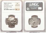 THRACE. Odessus. Ca. 280-200 BC. AR tetradrachm (29mm, 16.79 gm, 11h). NGC AU 4/5 - 5/5. Posthumous Alexander types issue. Head of Heracles right, wea...