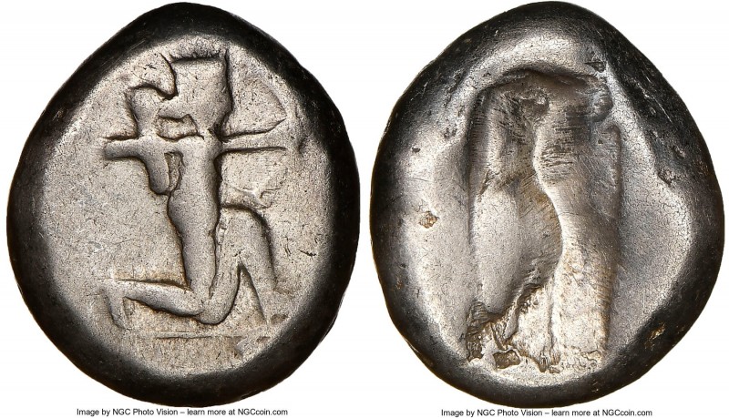 ACHAEMENID PERSIA. Darius I-Xerxes II (ca. 485-480 BC). AR siglos (15mm, 5.34 gm...