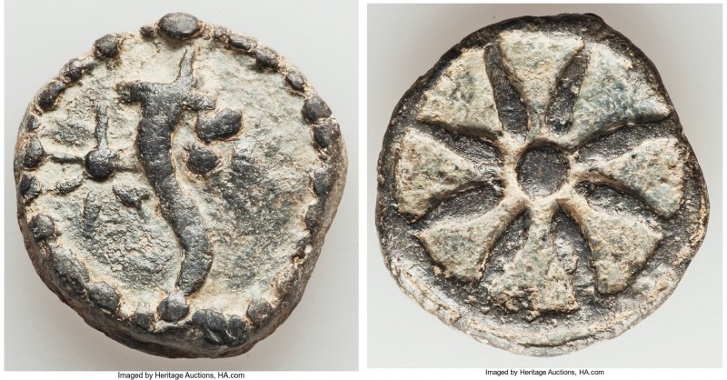 GREEK. Anonymous. Ca. 2nd-1st centuries BC. AE (24mm, 16.37 gm). Fine. Cornucopi...