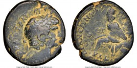 CAPPADOCIA. Tyana. Hadrian (AD 117-138). AE (25mm, 12h). NGC Choice Fine. ???? ??? ????? ???????C C???C??C, laureate head of Hadrian right / ??????? ?...