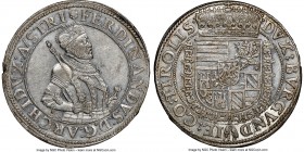 Archduke Ferdinand Taler ND (1564-1595) AU Details (Cleaned) NGC, Hall mint, Dav-8095. 

HID09801242017

© 2020 Heritage Auctions | All Rights Res...