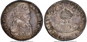 Republic 8 Soles 1828 PTS-JM AU55 NGC, Potosi mint, KM97. Olive and lavender-gray toning. 

HID09801242017

© 2020 Heritage Auctions | All Rights ...