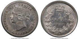 Victoria "Plain 4" 5 Cents 1874-H UNC Details (Cleaned) PCGS, Heaton mint, KM2. Plain "4" variety. 

HID09801242017

© 2020 Heritage Auctions | Al...