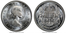 Elizabeth II 3-Piece Lot of Certified 50 Cents 1958 MS64 PCGS, Royal Canadian mint, KM53. Sold as is, no returns. 

HID09801242017

© 2020 Heritag...