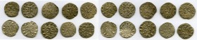 Melgueil 10-Piece Lot of Uncertified Deniers ND (12th-13th Century) VF, Average 18.0mm. 0.89gm. Sold as is, no returns. 

HID09801242017

© 2020 H...