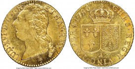 Louis XVI gold Louis d'Or 1786-A UNC Details (Obverse Scratched) NGC, Paris mint, KM591.1, Fr-475.

HID09801242017

© 2020 Heritage Auctions | All...