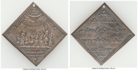 Augsburg. Free City silver Klippe "Children's Peace Festival" Medal 1704 XF (Holed), Julius-661, Forster-89. 30x31mm. 7.36gm. By G.F. Nurnberger. 

...