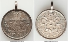 Nürnberg. Free City silver "High Council" Medal 1593 VF (Mounted, Tooled), Erlanger-991, Fischer/Maue-39. 38.7mm. 31.35gm. By Valentin Maler. Collecto...