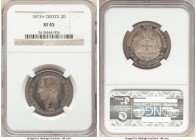 George I 2 Drachmai 1873-A XF45 NGC, Paris mint, KM39. Three year type. 

HID09801242017

© 2020 Heritage Auctions | All Rights Reserved