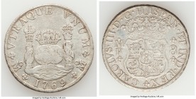 Charles III 8 Reales 1769 Mo-MF XF (Cleaned), Mexico City mint, KM105. 39.5mm. 26.78gm. 

HID09801242017

© 2020 Heritage Auctions | All Rights Re...