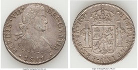 Ferdinand VII 8 Reales 1811 Mo-HJ XF, Mexico City mint, KM110. 39.4mm. 26.86gm. 

HID09801242017

© 2020 Heritage Auctions | All Rights Reserved
