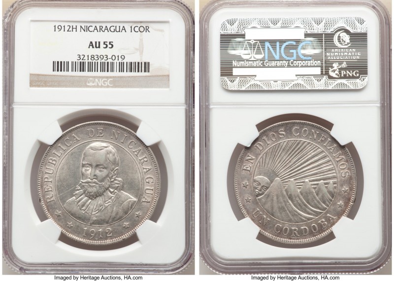 Republic Cordoba 1912-H AU55 NGC, Heaton mint, KM16.

HID09801242017

© 2020...