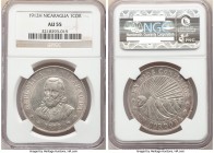 Republic Cordoba 1912-H AU55 NGC, Heaton mint, KM16.

HID09801242017

© 2020 Heritage Auctions | All Rights Reserved