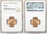 George V gold Sovereign 1931-SA MS64 NGC, Pretoria mint, KM-A22. AGW 0.2355 oz. 

HID09801242017

© 2020 Heritage Auctions | All Rights Reserved