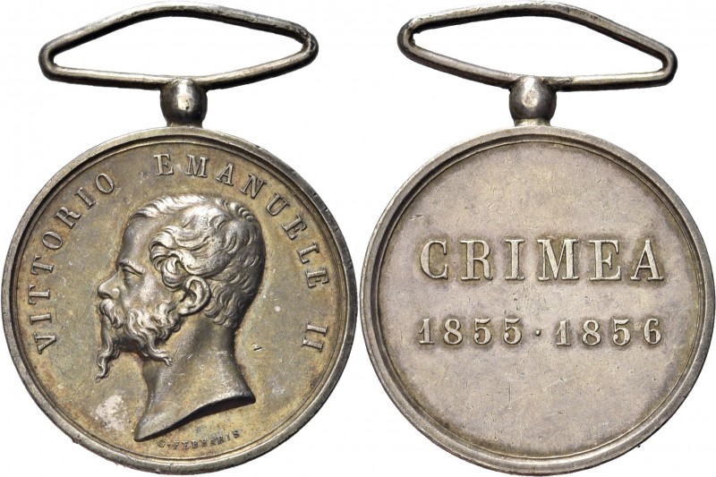 SAVOIA. Durante Vittorio Emanuele II, Regno di Sardegna, 1849-1861. 
Medaglia C...