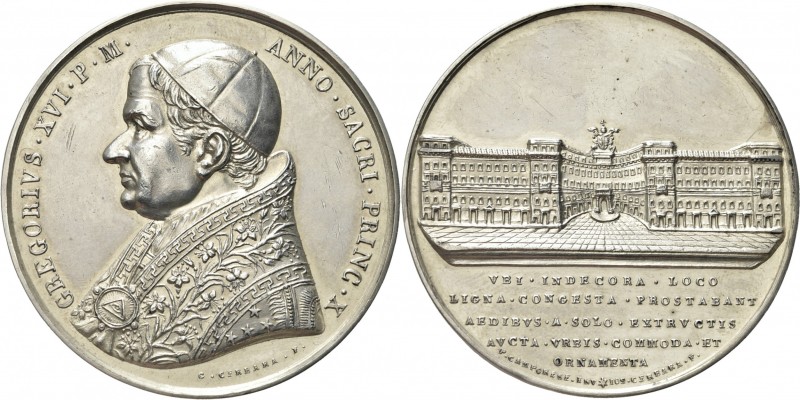 ROMA. Gregorio XVI (Bartolomeo Alberto Cappellari), 1831-1846. 
Medaglia 1840 a...