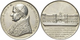 ROMA. Gregorio XVI (Bartolomeo Alberto Cappellari), 1831-1846. 
Medaglia 1840 a. X opus G. Cerbara. Ag gr. 32,18 mm 43,7 Dr. GREGORIVS XVI P M - ANNO...