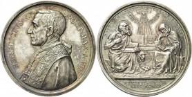 ROMA. Benedetto XV (Giacomo della Chiesa), 1914-1922. 
Medaglia 1921 a. VII opus A. Mistruzzi. Ag gr. 35,44 mm 44 Dr. BENEDICTVS XV - PONT MAX A VII....