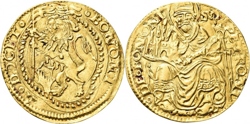 BOLOGNA. Giovanni II Bentivoglio, 1463-1506. 
Doppio Bolognino o Doppio Ducato....