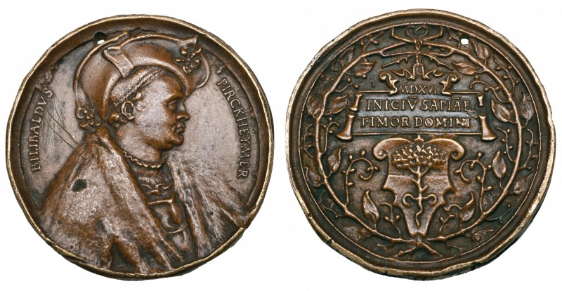 Germany, uncertain medallist in Nuremberg, Willibald Pirckheimer (1470-1530, law...
