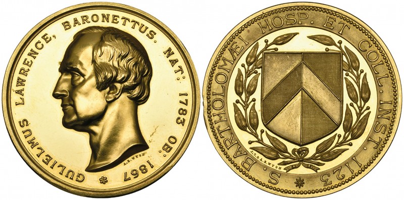 Victoria, St. Bartholomew’s Hospital Lawrence Memorial Gold Medal, by J.S. & A.B...