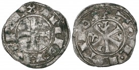 Alfonso VI, obolo, Toledo, rev., six-pointed cross (cf. Cayon 927 (León)), good fine and rare 
Estimate: 180 - 220