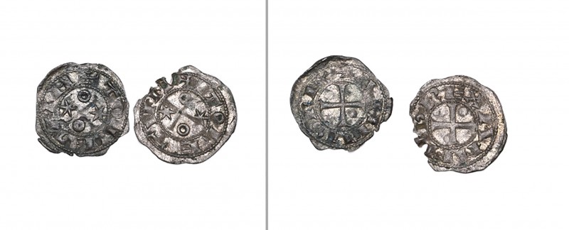 Alfonso VI, obolos (4), all Toledo, similar to the last (Cayón 928), two lightly...