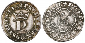 Pedro I, half-real, Seville (Cayón 1293), good very fine 
Estimate: 180 - 220