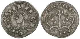 Kings of Navarre, Sancho IV (1054-76), dinero (Cayón 2164), better than very fine and rare
Estimate: 300 - 400