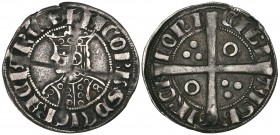 Counts of Barcelona, Jaime II (1327-35), croat (Cayón 1844), about very fine
Estimate: 150 - 200
