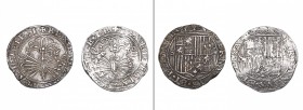 Reyes Católicos, 4 reales (2), both Seville, S-III, rev., sideways d (Cal. 564), fine and better (2)
Estimate: 180 - 220
