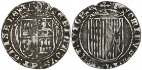 Reyes Católicos, real, Burgos, pre-1497 type (Cal. 294; Cayón 2617), good fine and scarce 
Estimate: 300 - 400