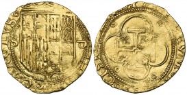 Juana y Carlos, escudo, Seville, s and sideways d (Cal 198; Cayón 3149), good fine
Estimate: 250 - 300