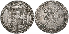 Juana y Carlos, Spanish real, 1517, Antwerp (Van Gelder and Hoc 203), very fine and rare
Estimate: 250 - 300