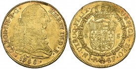 Colombia, Charles III, 8 escudos, Popayán mint, 1788 SF (Cal. 141), good very fine to extremely fine
Estimate: 1100 - 1300