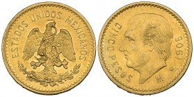 Mexico, Estados Unidos, 5 pesos and 10 pesos, Mexico City mint, both 1905 M, rev., bust of Hidalgo left, very fine to extremely fine (2)
Estimate: 40...