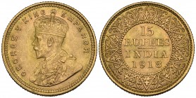 g India, George V, 15 rupees, 1918, extremely fine or better
Estimate: 700 - 900