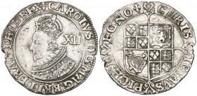 Charles I (1624-49), halfcrowns (2), Tower mint, group III, type 3a2, m.m. triangle; group IV, m.mn. star (N. 2211; 2214; S. 2776; 2779); both weakly ...