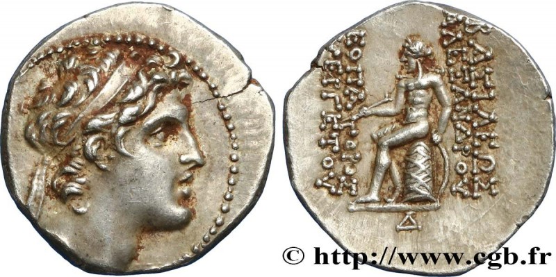SYRIA - SELEUKID KINGDOM - ALEXANDER I BALAS
Type : Drachme 
Date : 151-149 AC. ...