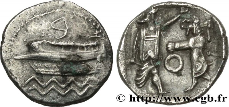 PHOENICIA - SIDON
Type : Seizième de shekel 
Date : c. 371-370 AC. 
Mint name / ...