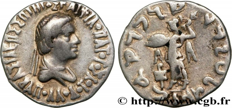 BACTRIA - BACTRIAN KINGDOM - APOLLODOTUS II
Type : Drachme 
Date : c. 85-65. AC....