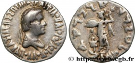 BACTRIA - BACTRIAN KINGDOM - APOLLODOTUS II
Type : Drachme 
Date : c. 85-65. AC. 
Mint name / Town : Punjab 
Metal : silver 
Diameter : 17,5  mm
Orien...