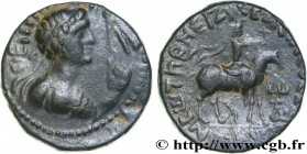 INDO-PARTHIA - INDO-PARTHIAN KINGDOM - UNKNOWN KING
Type : Tétradrachme 
Date : c. 55-105 
Mint name / Town : Atelier indéterminé 
Metal : copper 
Dia...