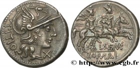 SEMPRONIA
Type : Denier 
Date : 148 AC. 
Mint name / Town : Rome 
Metal : silver 
Millesimal fineness : 950  ‰
Diameter : 20  mm
Orientation dies : 6 ...